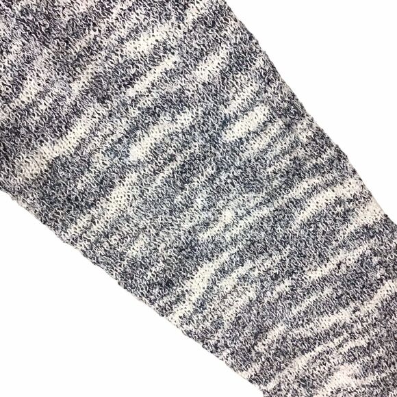 Ady P Womens Size M Space Dye Draped Open Front Cardigan Gray White NWOT - Picture 11 of 16